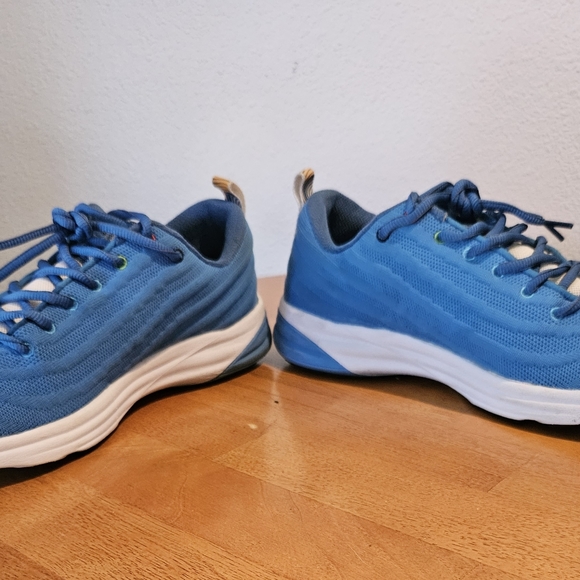 Worn Once! - ENDA - Mens Lapatet - Watamu Blue  - Size 10 - Vegan Friendly - Picture 6 of 9